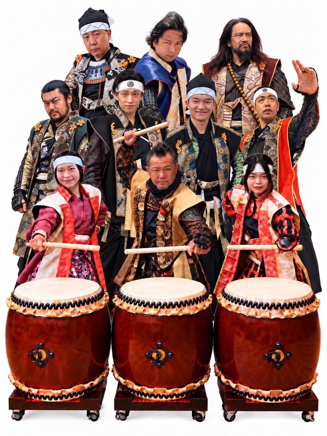 一日目　 浜松徳川武将隊「太鼓武隊」＆「葵組」