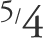 5/4