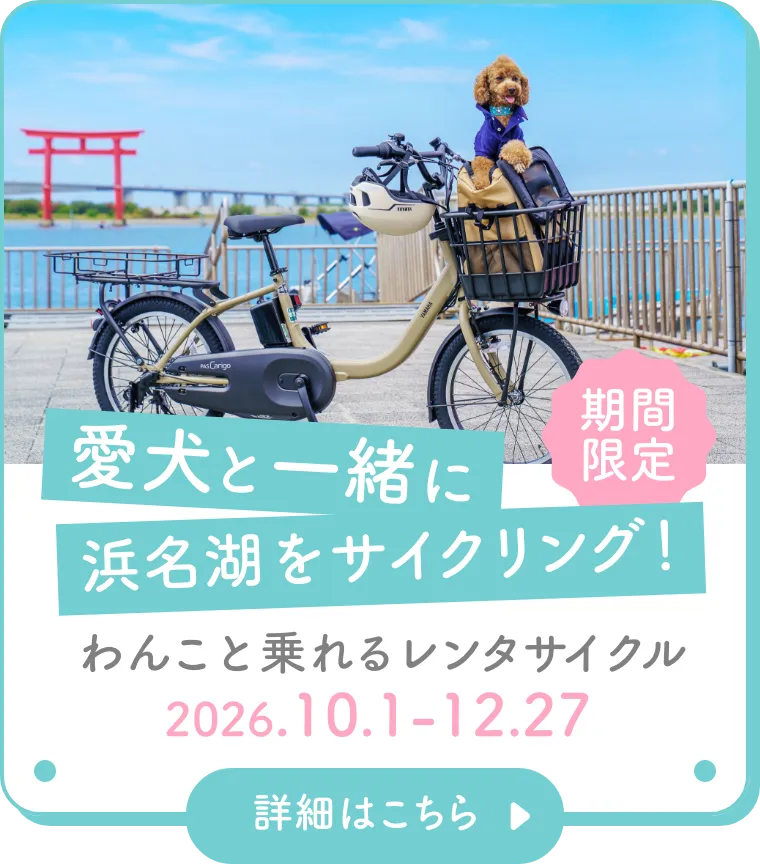わんこと乗れるレンタサイクル